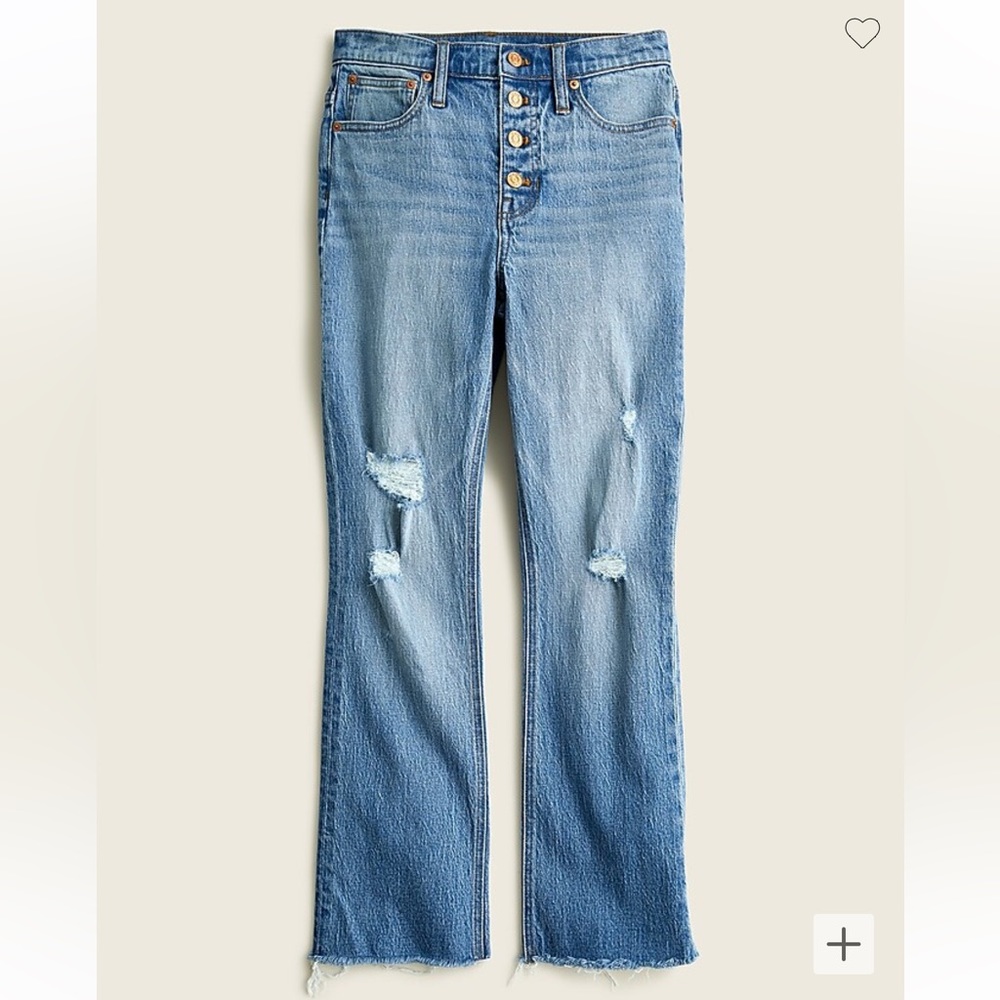 J. Crew High-rise Billie Demi Boot Crop